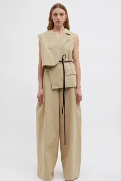 Cheap CHRISTOPHER ESBER MASON TAILORED VEST Sand