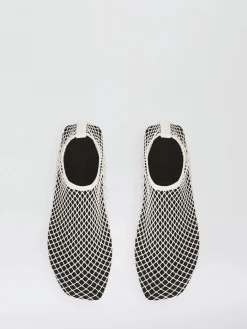 Flash Sale CHRISTOPHER ESBER MESH WATER FLAT Ecru