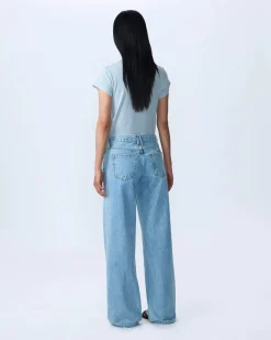 Sale SLVRLAKE MICA LOW RISE WIDE LEG JEAN