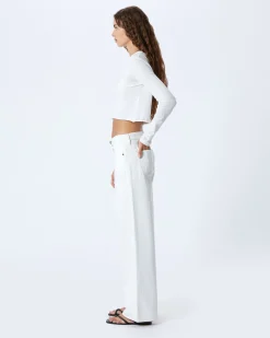 New SLVRLAKE MICA LOW RISE WIDE LEG JEAN