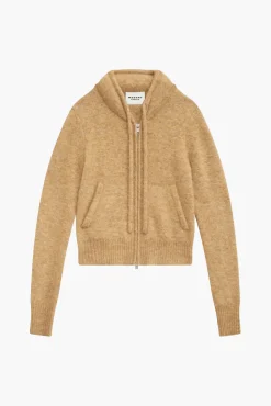 Best ISABEL MARANT ÉTOILE MILLY CARDIGAN Honey