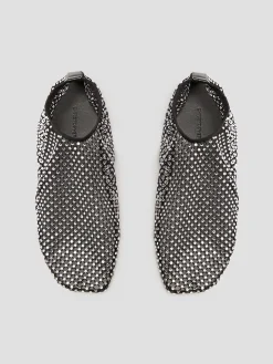 New CHRISTOPHER ESBER MINETTE FLAT Black