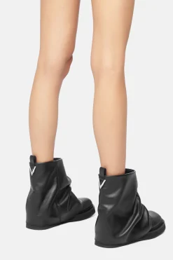 Flash Sale THE ATTICO MINI ROBIN COMBAT BOOT Black