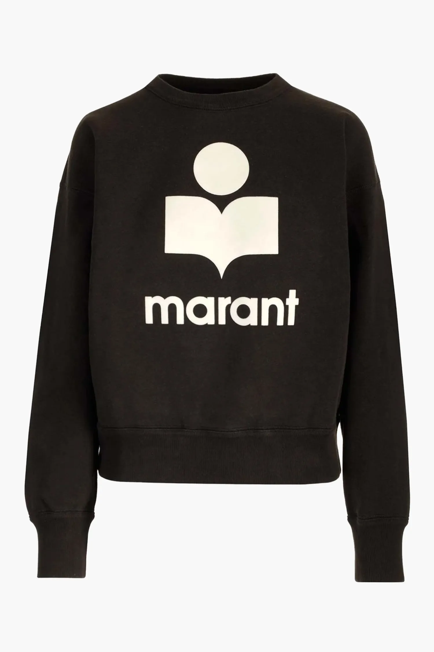 Cheap Isabel Marant Étoile MOBYLI SWEATSHIRT FadedBlack/Ecru