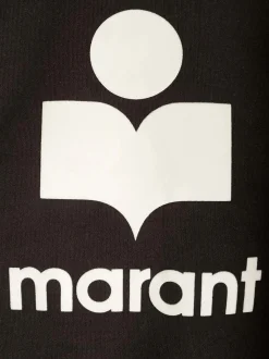 Cheap Isabel Marant Étoile MOBYLI SWEATSHIRT FadedBlack/Ecru