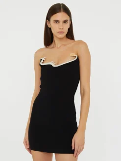 Best Sale CHRISTOPHER ESBER MOLLUSK KNIT MINI DRESS