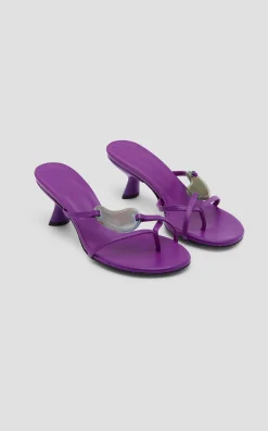 New CHRISTOPHER ESBER MOODSTONE MICRO MULE Grape