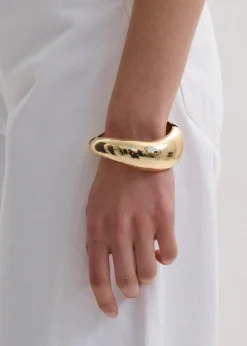 Hot ANNA ROSSI MOVEMENT BANGLE Gold