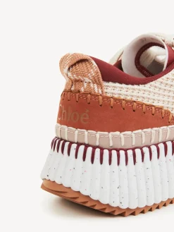 Outlet CHLOÉ NAMA SNEAKER DarkTan