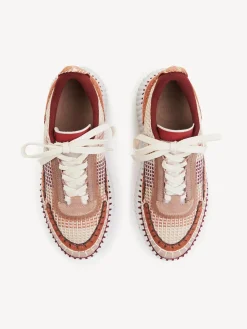 Outlet CHLOÉ NAMA SNEAKER DarkTan