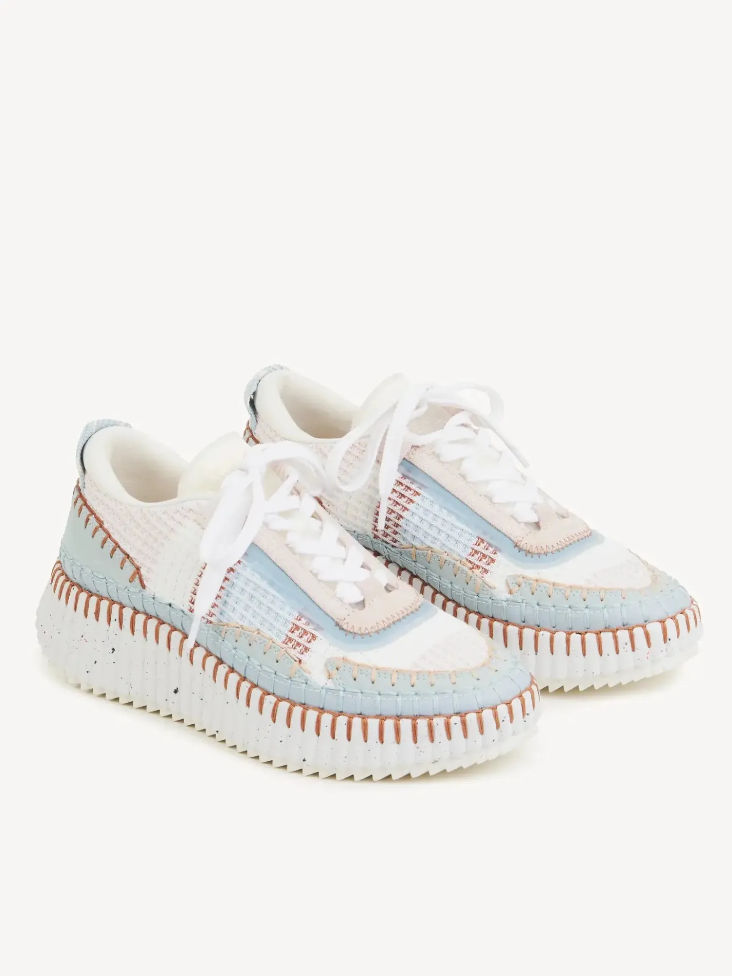 Clearance CHLOÉ NAMA SNEAKER DelicateBlue