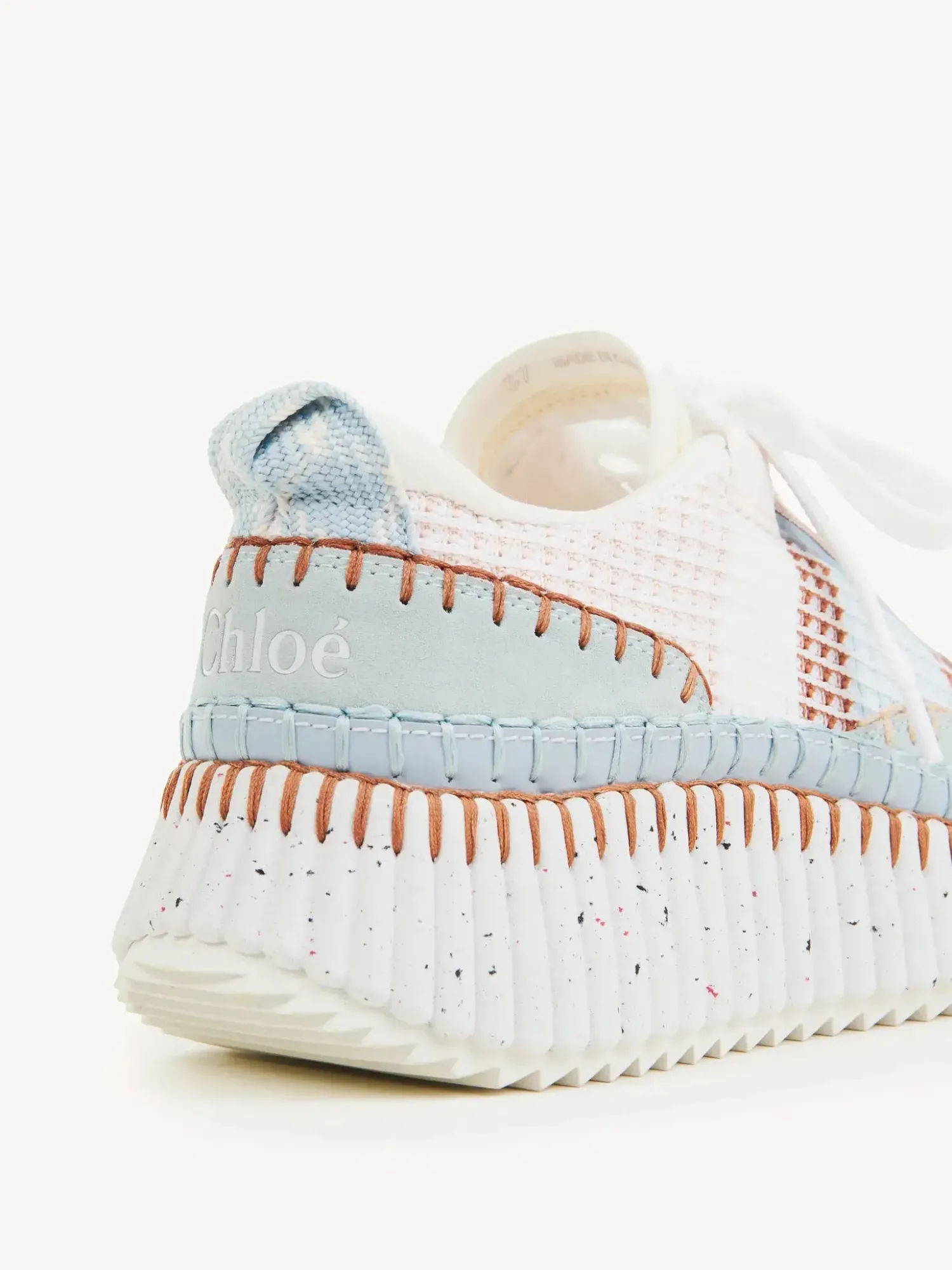 Clearance CHLOÉ NAMA SNEAKER DelicateBlue