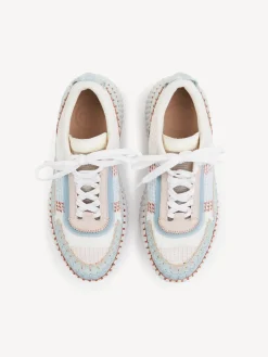 Clearance CHLOÉ NAMA SNEAKER DelicateBlue