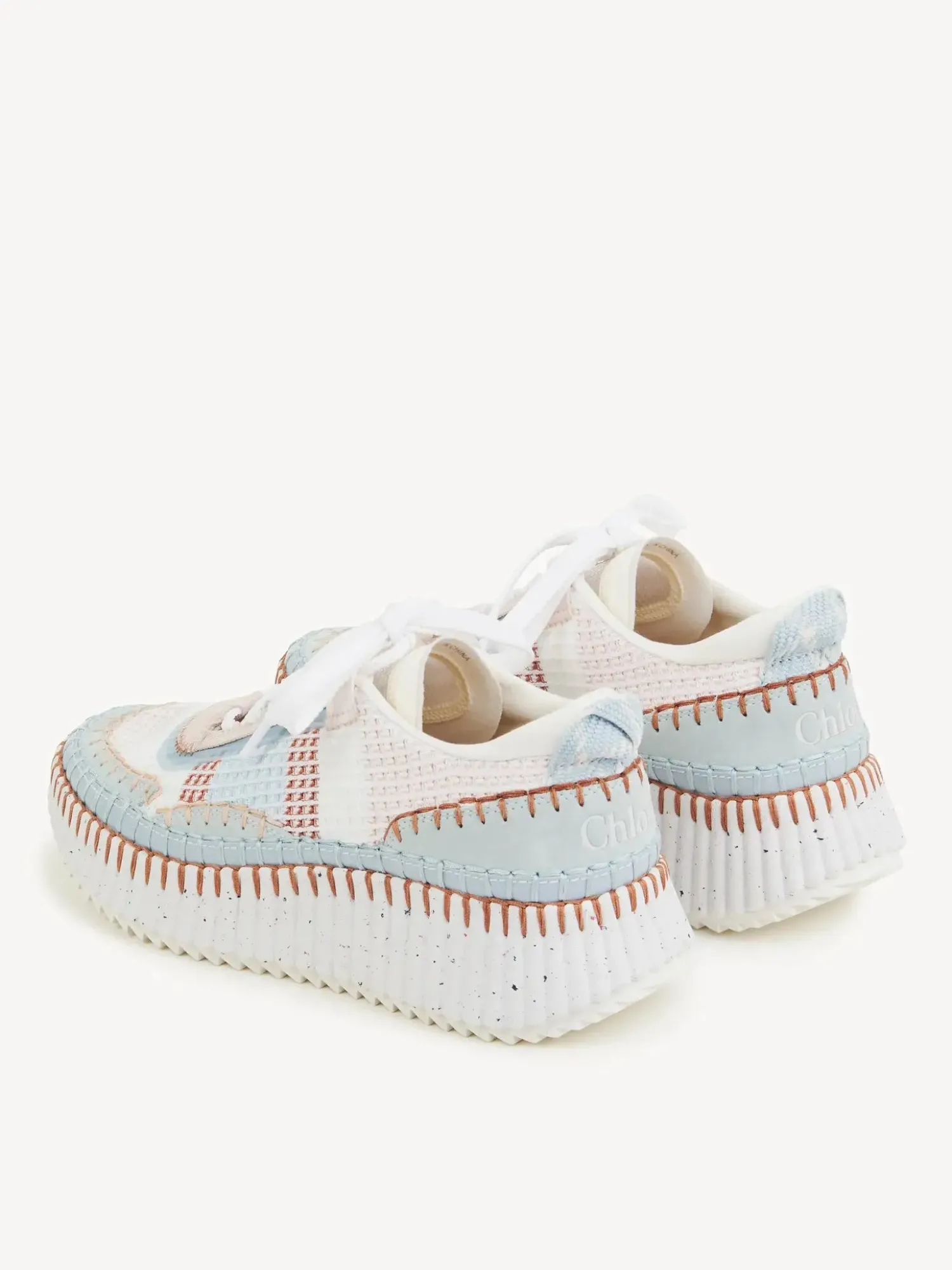 Clearance CHLOÉ NAMA SNEAKER DelicateBlue