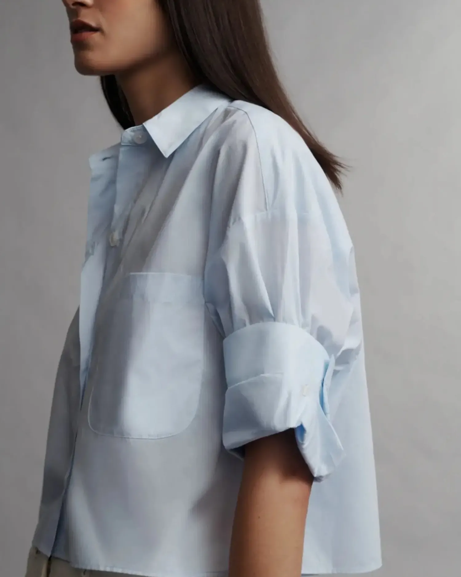 Outlet TWP NEXT EX SHIRT BabyBlue