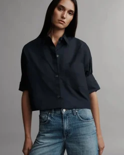 Outlet TWP NEXT EX SHIRT Midnight