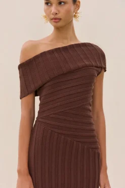 Flash Sale CULT GAIA OCEANE KNIT DRESS Java