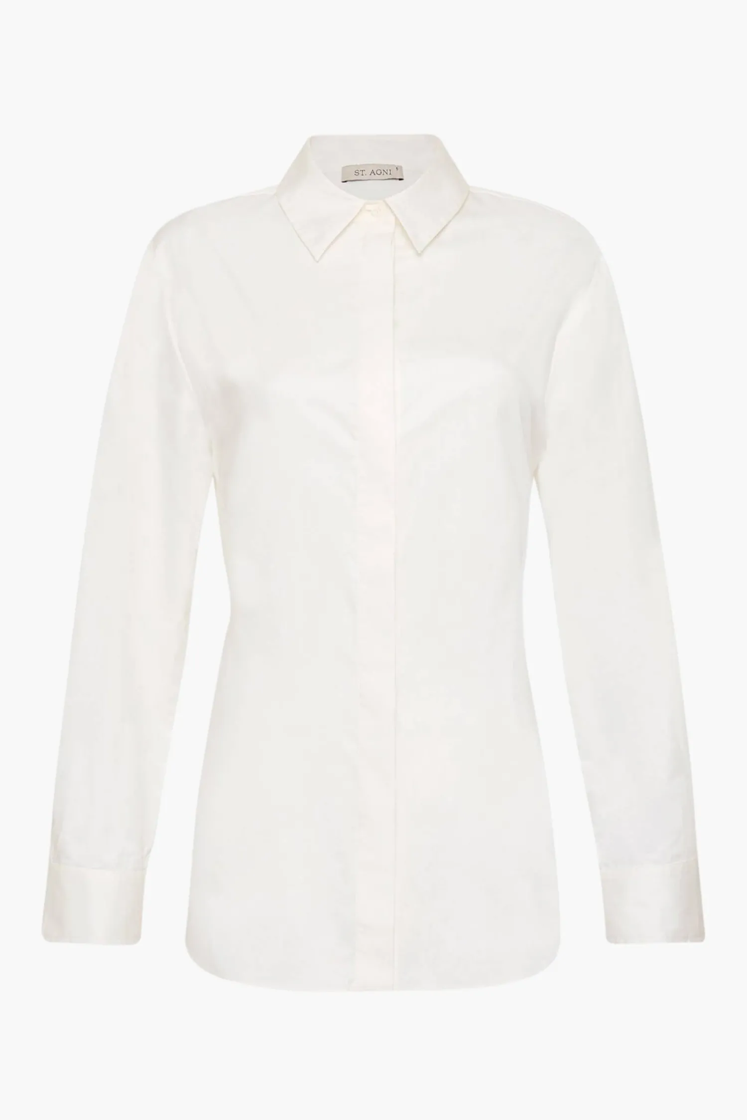 Best Sale ST. AGNI OPEN BACK SHIRT White