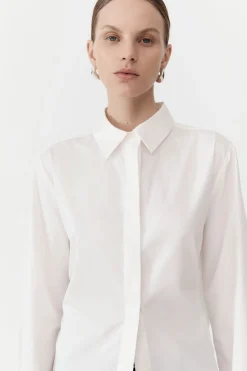 Best Sale ST. AGNI OPEN BACK SHIRT White