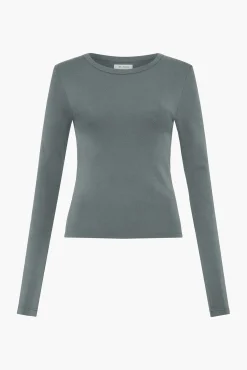 Discount ST. AGNI ORGANIC COTTON LONG SLEEVE TOP