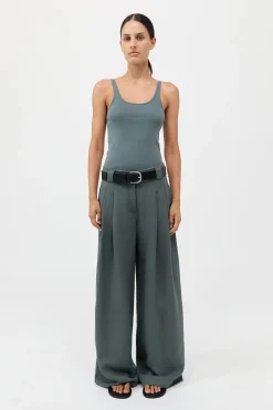 Online ST. AGNI ORGANIC COTTON SLIM SCOOP TANK