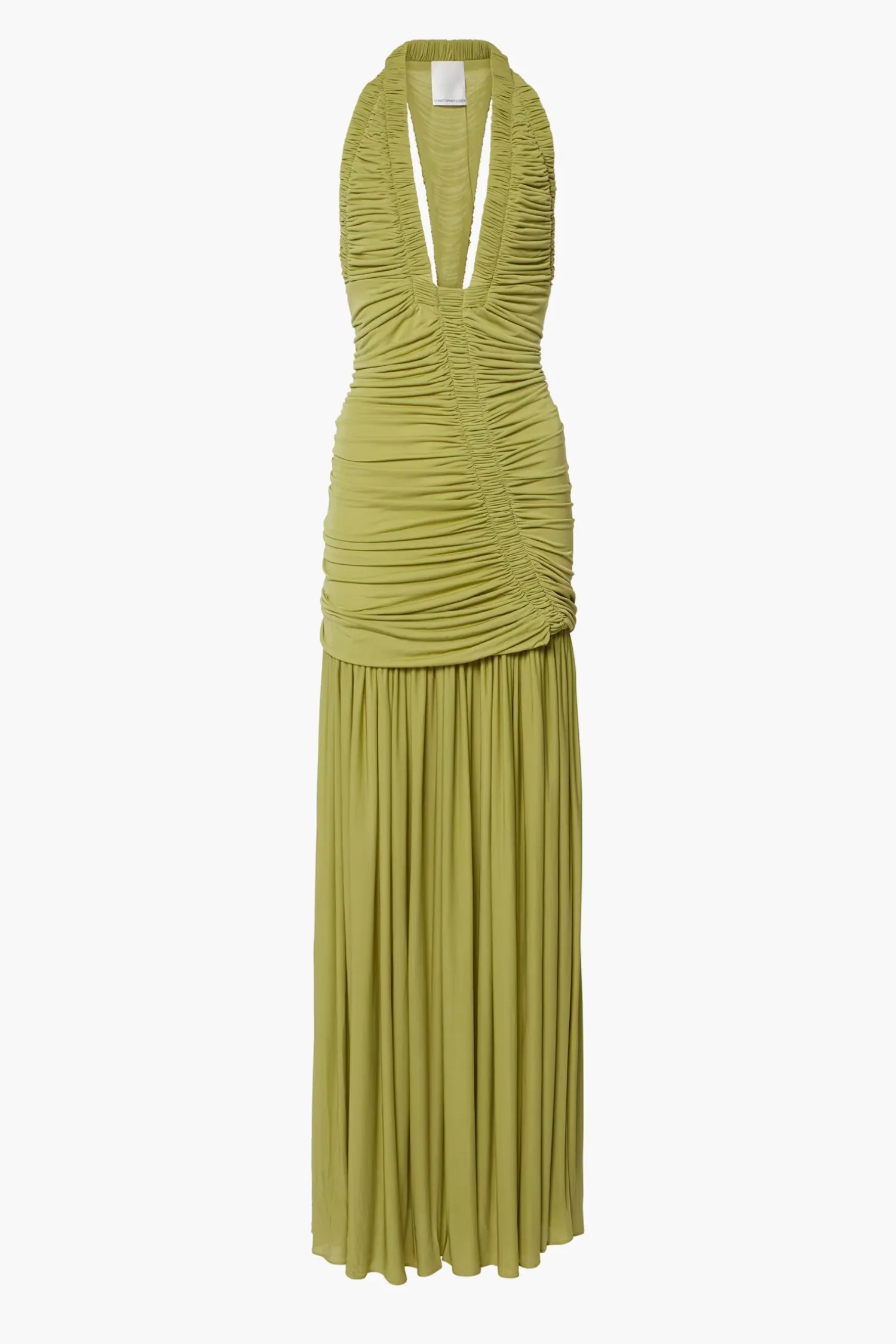 Outlet CHRISTOPHER ESBER ORION GOWN GreenOlive