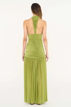 Outlet CHRISTOPHER ESBER ORION GOWN GreenOlive