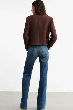 Cheap NILI LOTAN PAIGE JACKET Espresso