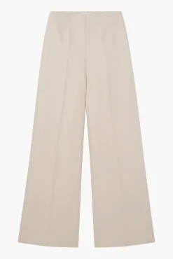 Cheap RÓHE PALAZZO LEG SHAPED TROUSERS Sand