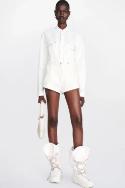 Best DION LEE PARACHUTE SHORT Ivory