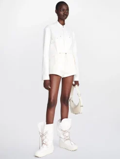 Best DION LEE PARACHUTE SHORT Ivory