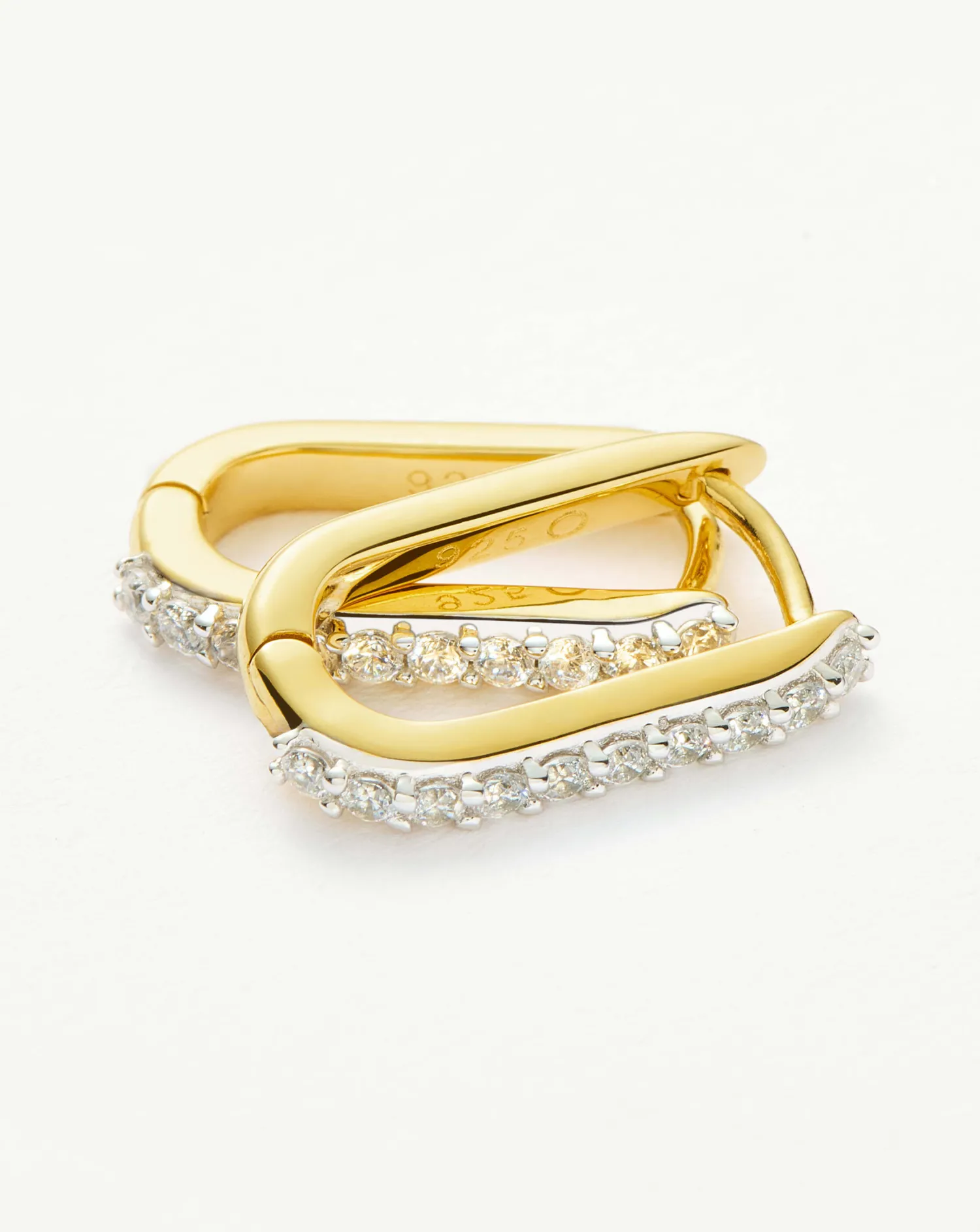 Online MISSOMA PAVE OVATE HUGGIES