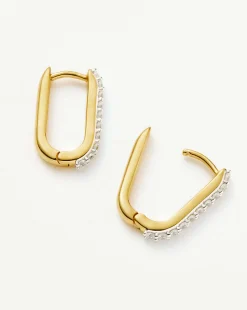 Online MISSOMA PAVE OVATE HUGGIES