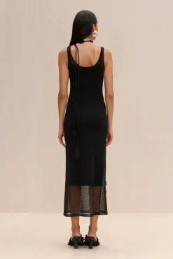 Outlet CULT GAIA PEMMA KNIT DRESS Black