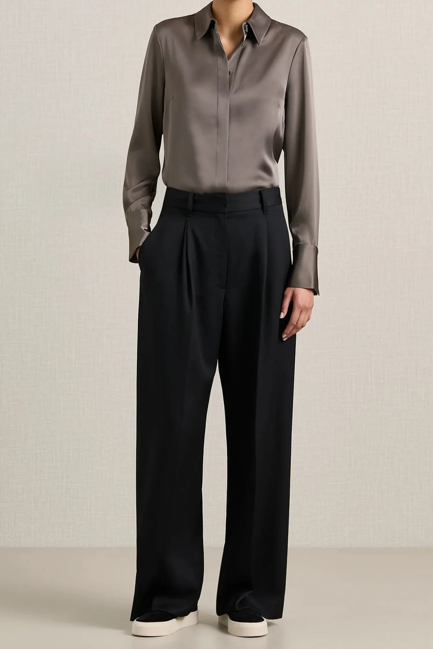 Flash Sale A.EMERY PHILIPPA SHIRT Graphite