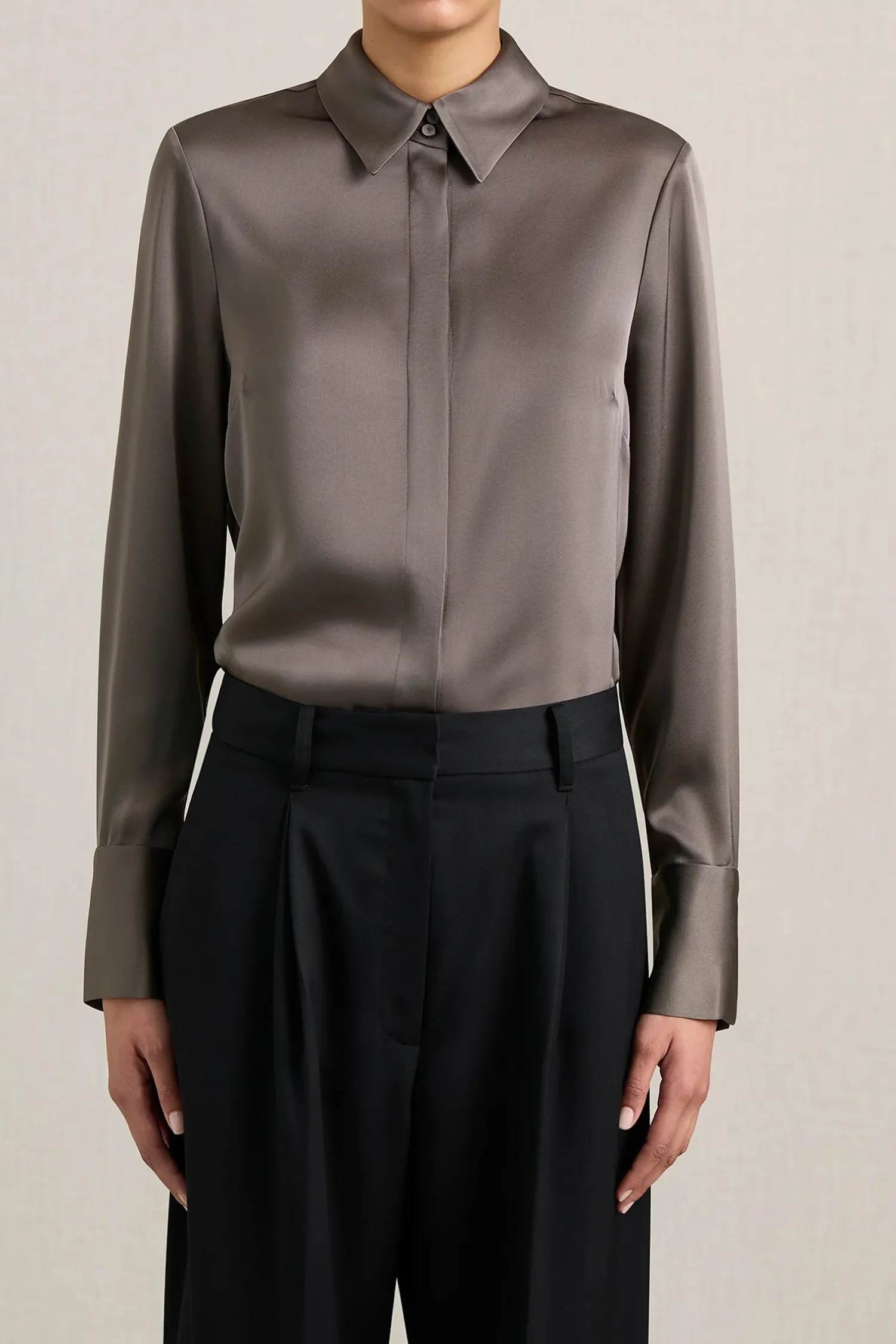 Flash Sale A.EMERY PHILIPPA SHIRT Graphite