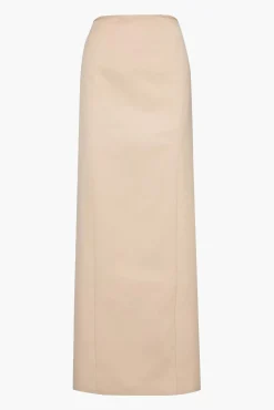 Flash Sale CHRISTOPHER ESBER RACQUET STRAIGHT TAILORED SKIRT Sand