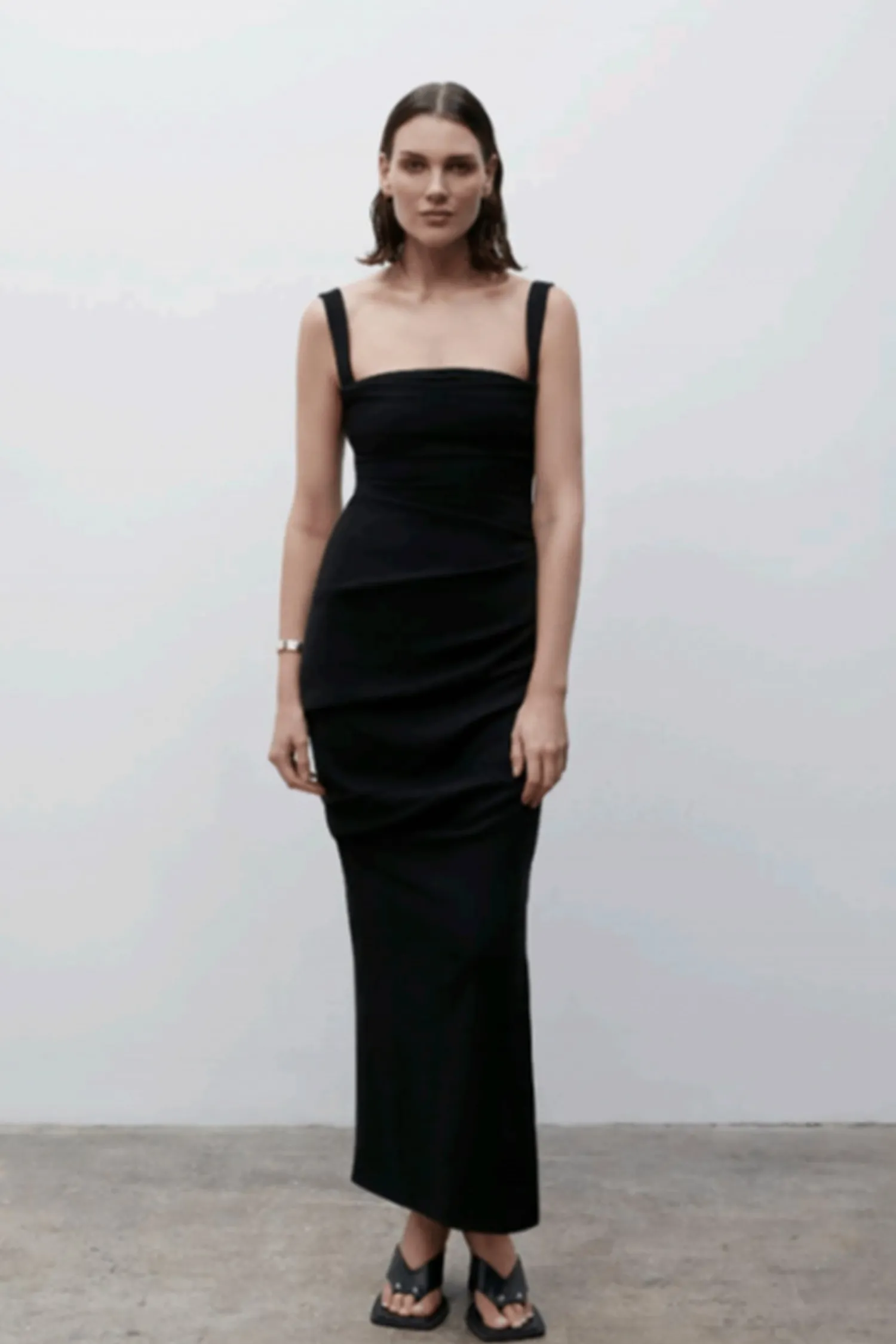 New Paris Georgia RAF DRESS Black