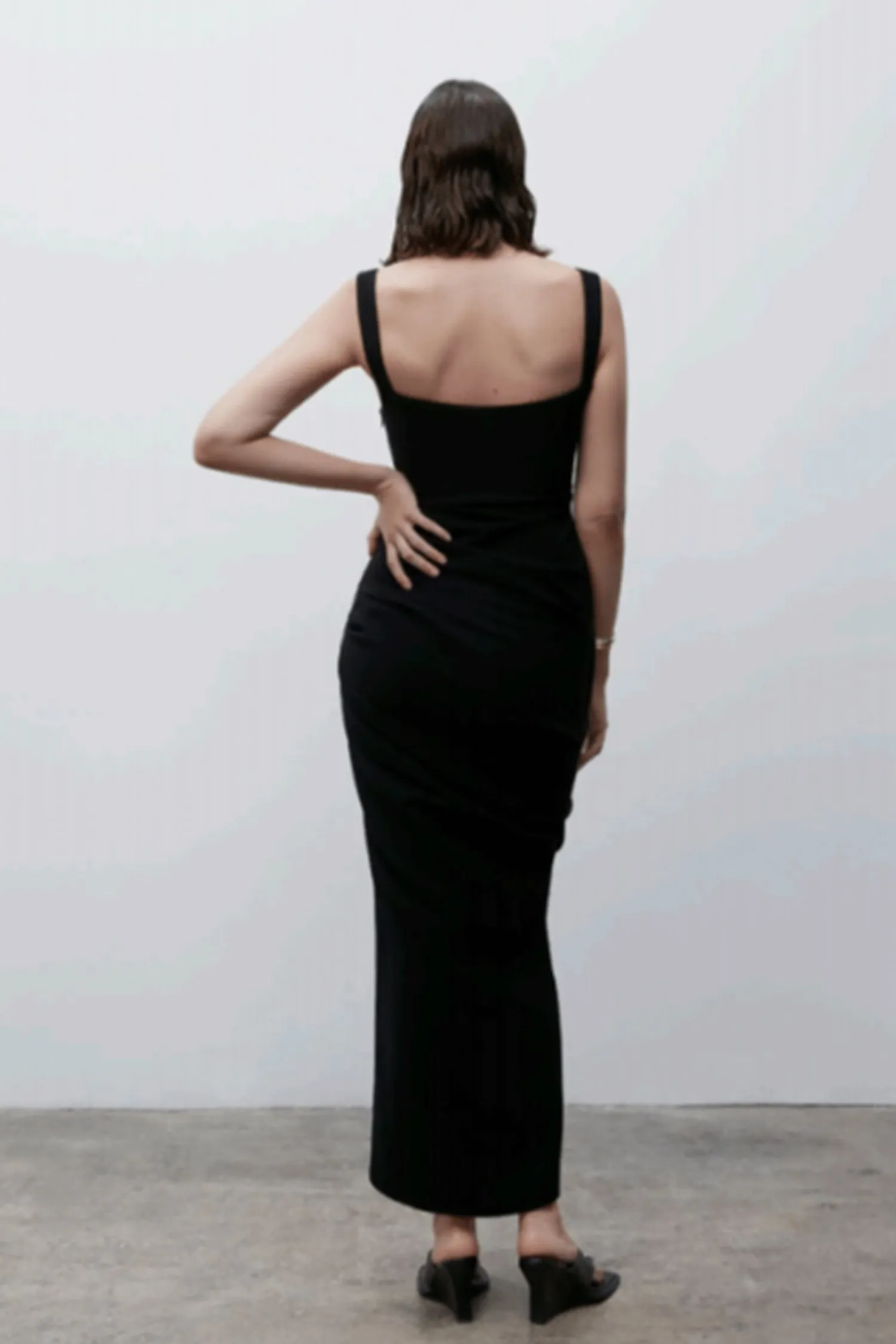 New Paris Georgia RAF DRESS Black