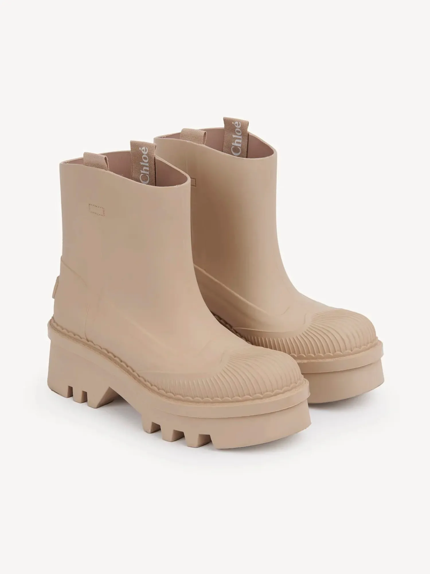 Clearance CHLOÉ RAINA BOOTS BeigeRose