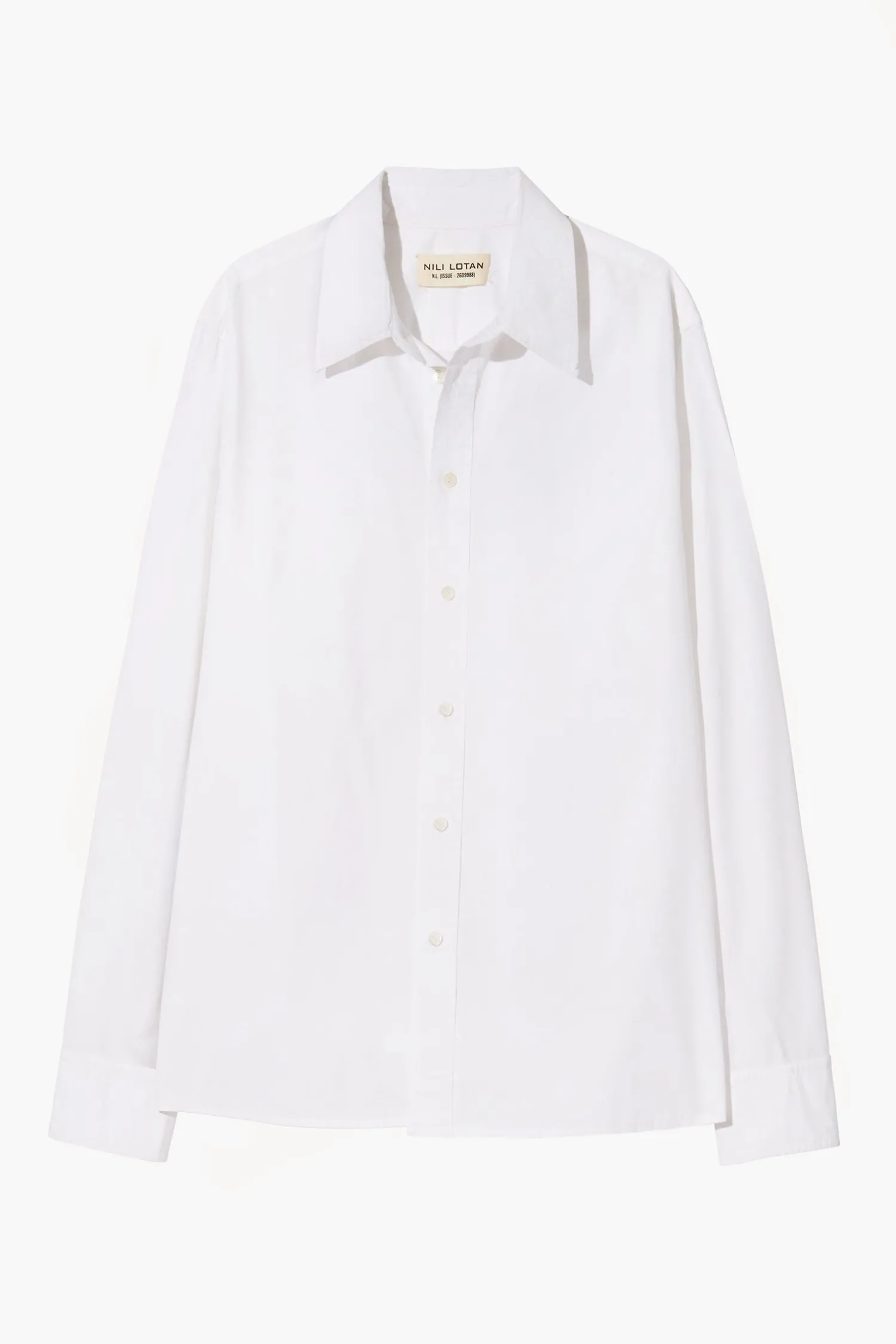 Discount NILI LOTAN RAPHAEL CLASSIC SHIRT White