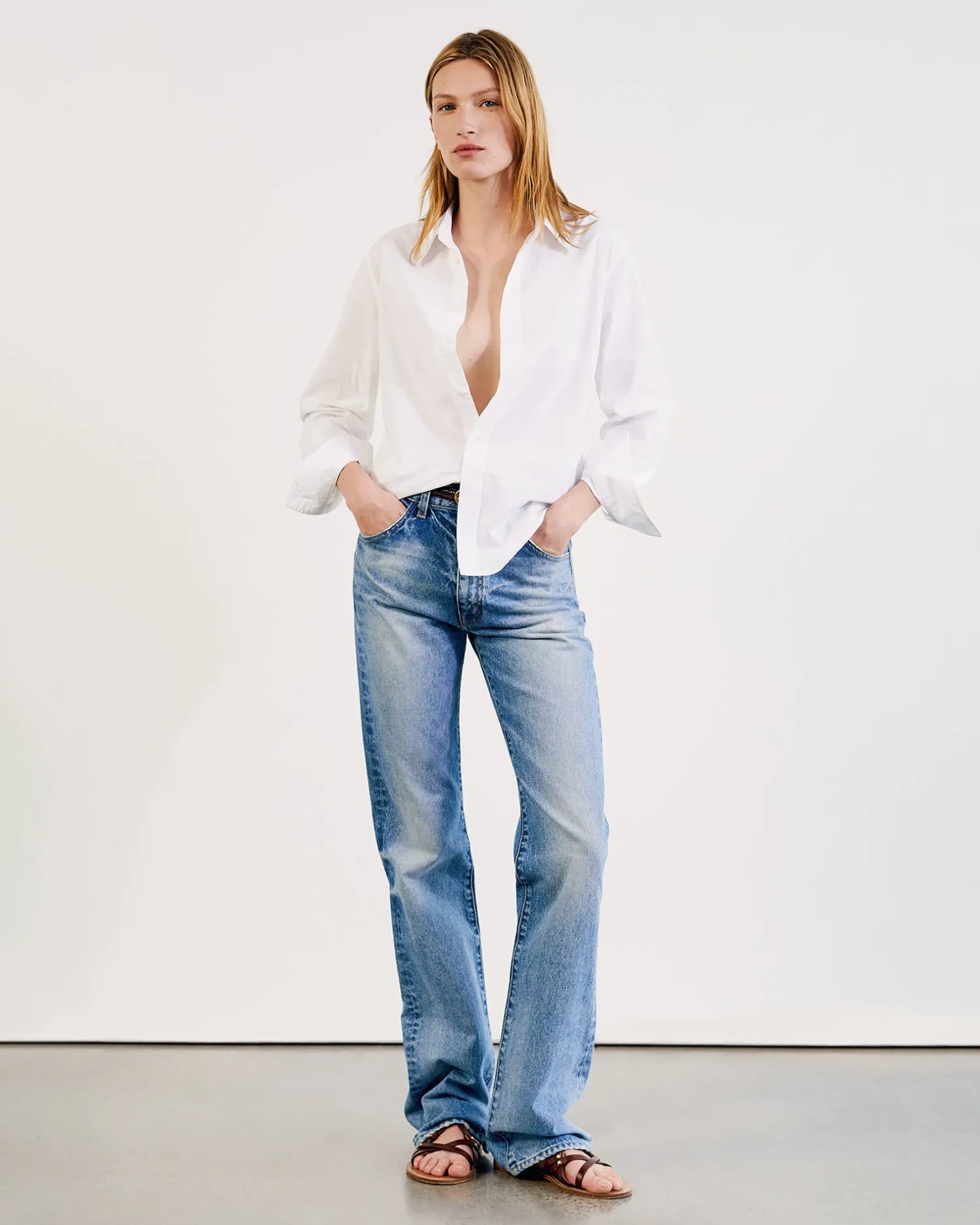 Discount NILI LOTAN RAPHAEL CLASSIC SHIRT White