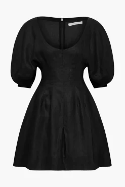 Cheap FAITHFULL THE BRAND RAYNARA MINI DRESS Black