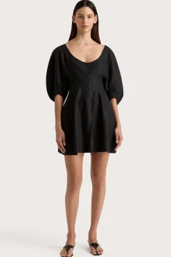 Cheap FAITHFULL THE BRAND RAYNARA MINI DRESS Black