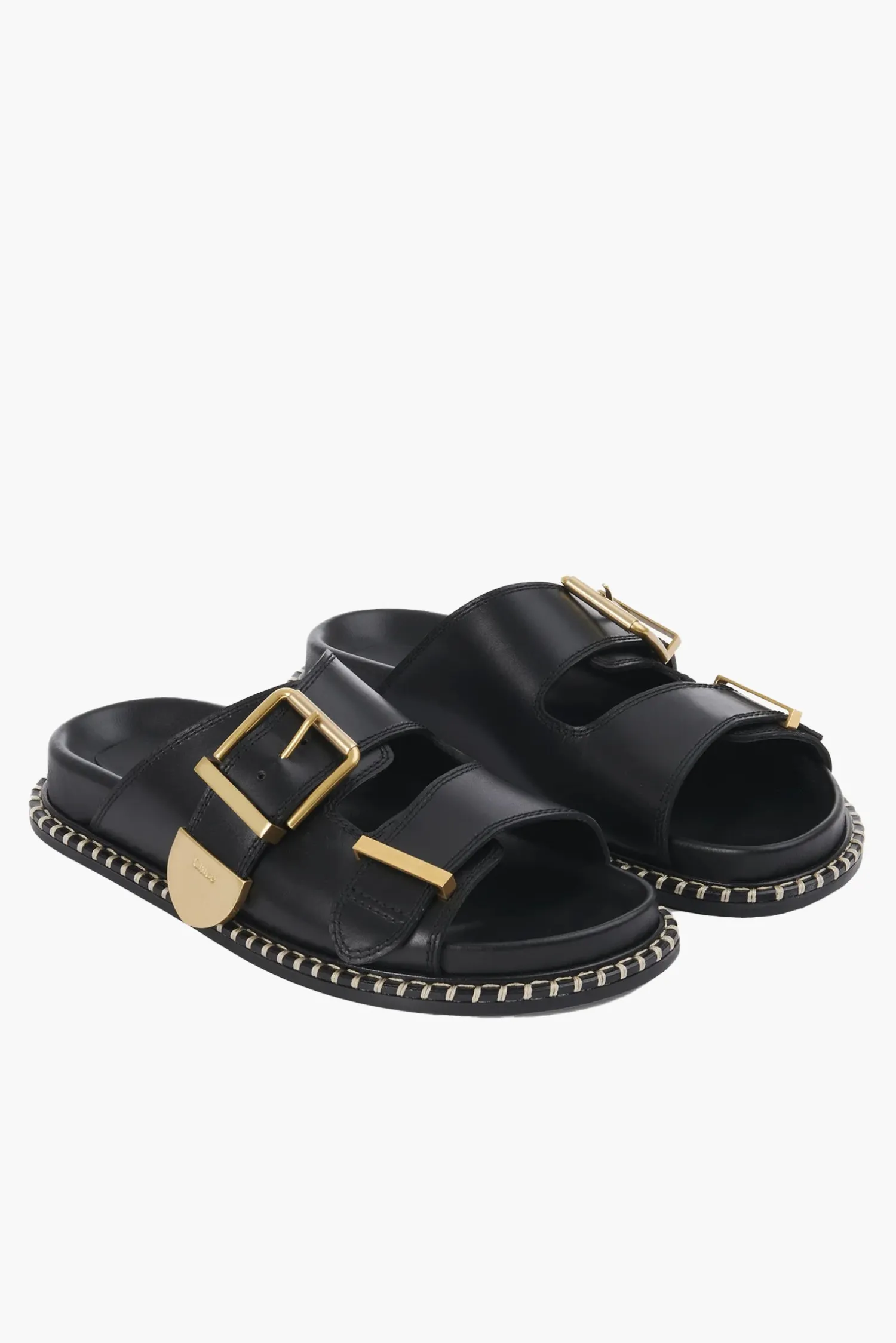 Shop CHLOÉ REBECCA SANDAL Black