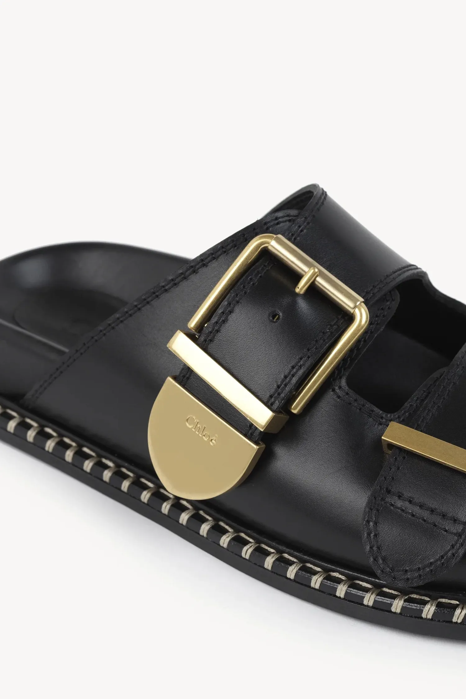 Shop CHLOÉ REBECCA SANDAL Black