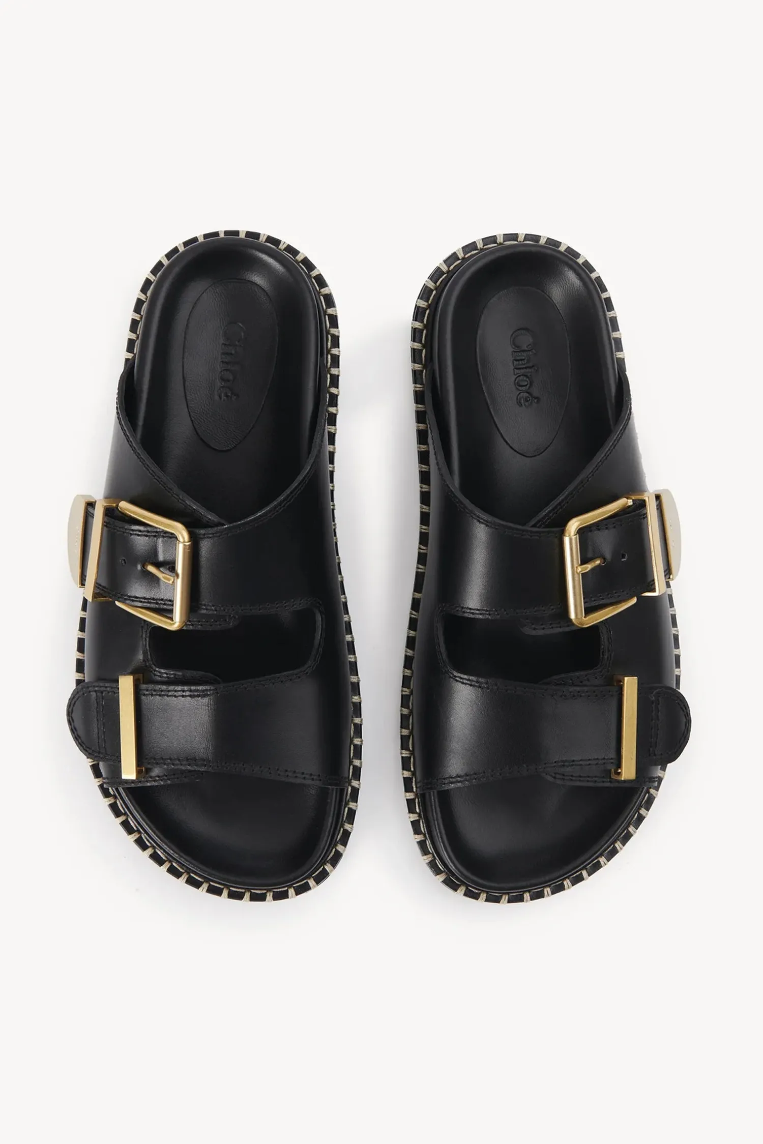 Shop CHLOÉ REBECCA SANDAL Black