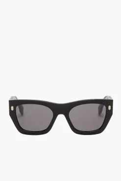 Discount FENDI RECTANGULAR ACETATE SUNGLASSES