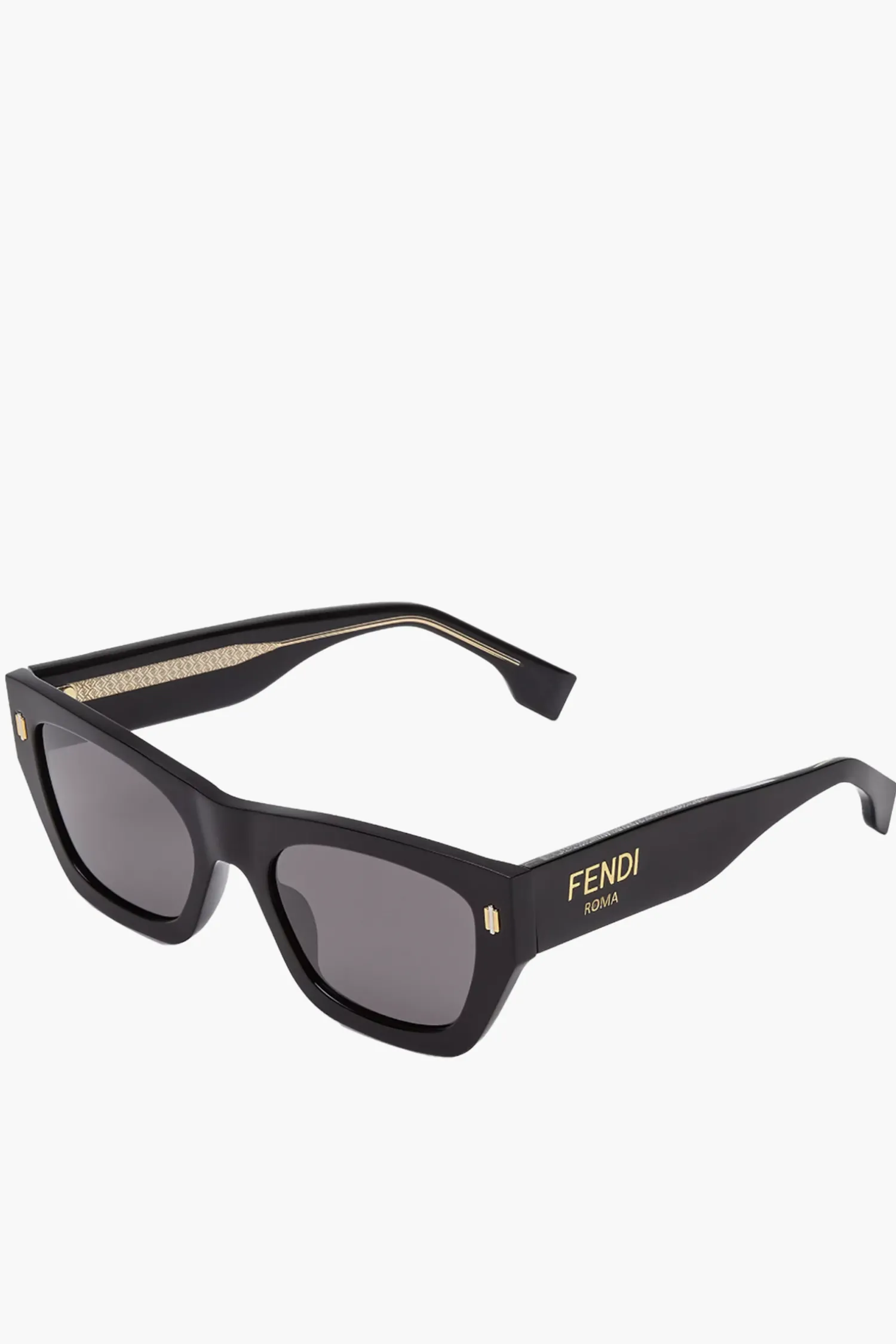 Discount FENDI RECTANGULAR ACETATE SUNGLASSES