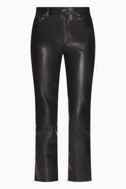 Cheap AGOLDE RECYCLED LEATHER RILEY LONG